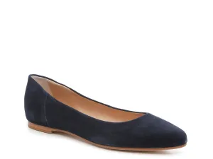 Coach and Four Juliette suede slip-ons, dark blue